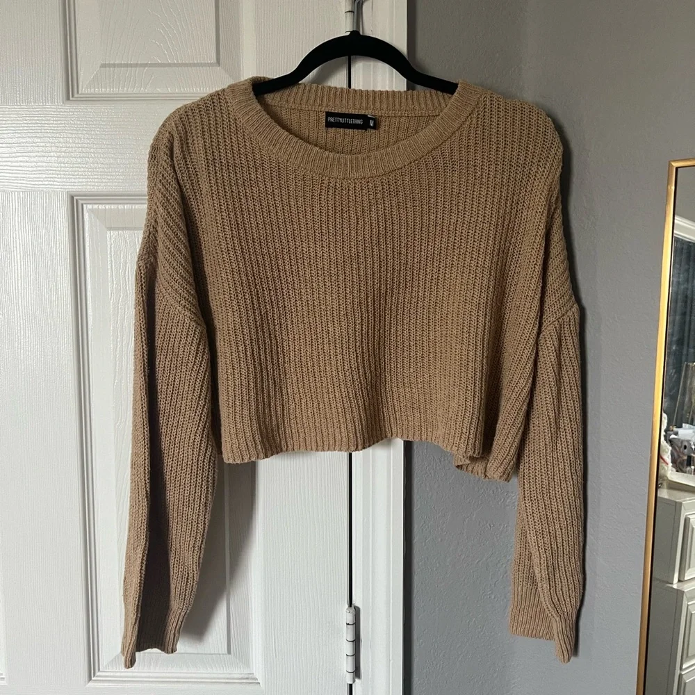 Cropped PrettyLittleThing Sweater - Picture 1 of 3